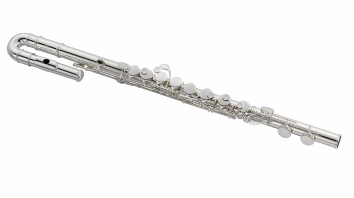 Jupiter JAF1100XE Performance Level Alto Flute with Sterling Silver Straight and Curved Headjoints